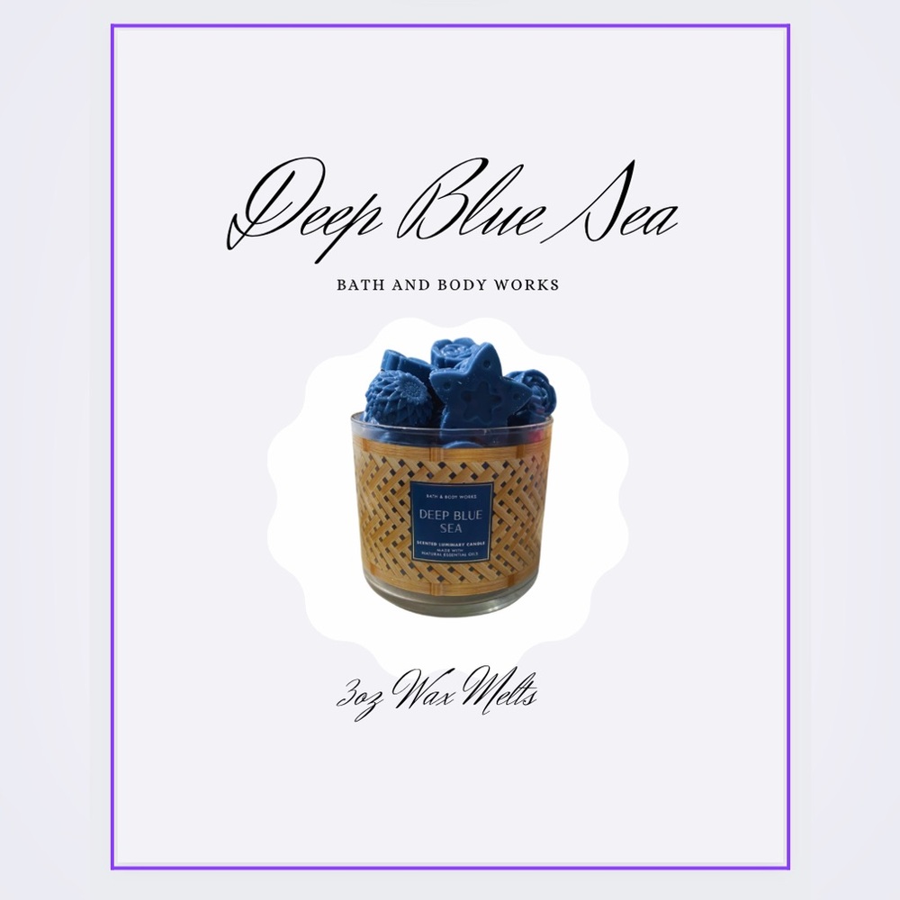 Deep Blue Sea Bath and Body Works Wax Melts